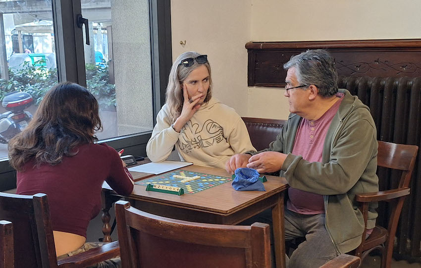 jugadors del club de Terrassa al campionat de Scrabble de Vilafranca