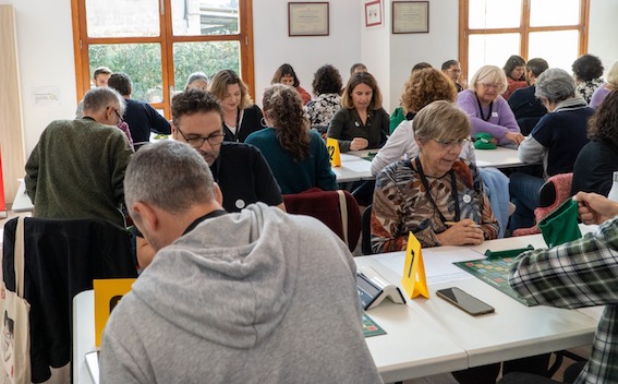 jugadors de scrabble del campionat de Manacor